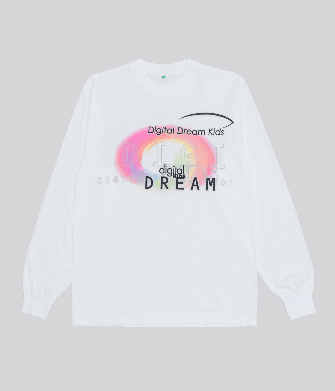 b.Eautiful "Digital Dream Kids LS Shirt" White - WEAREALLANIMALS