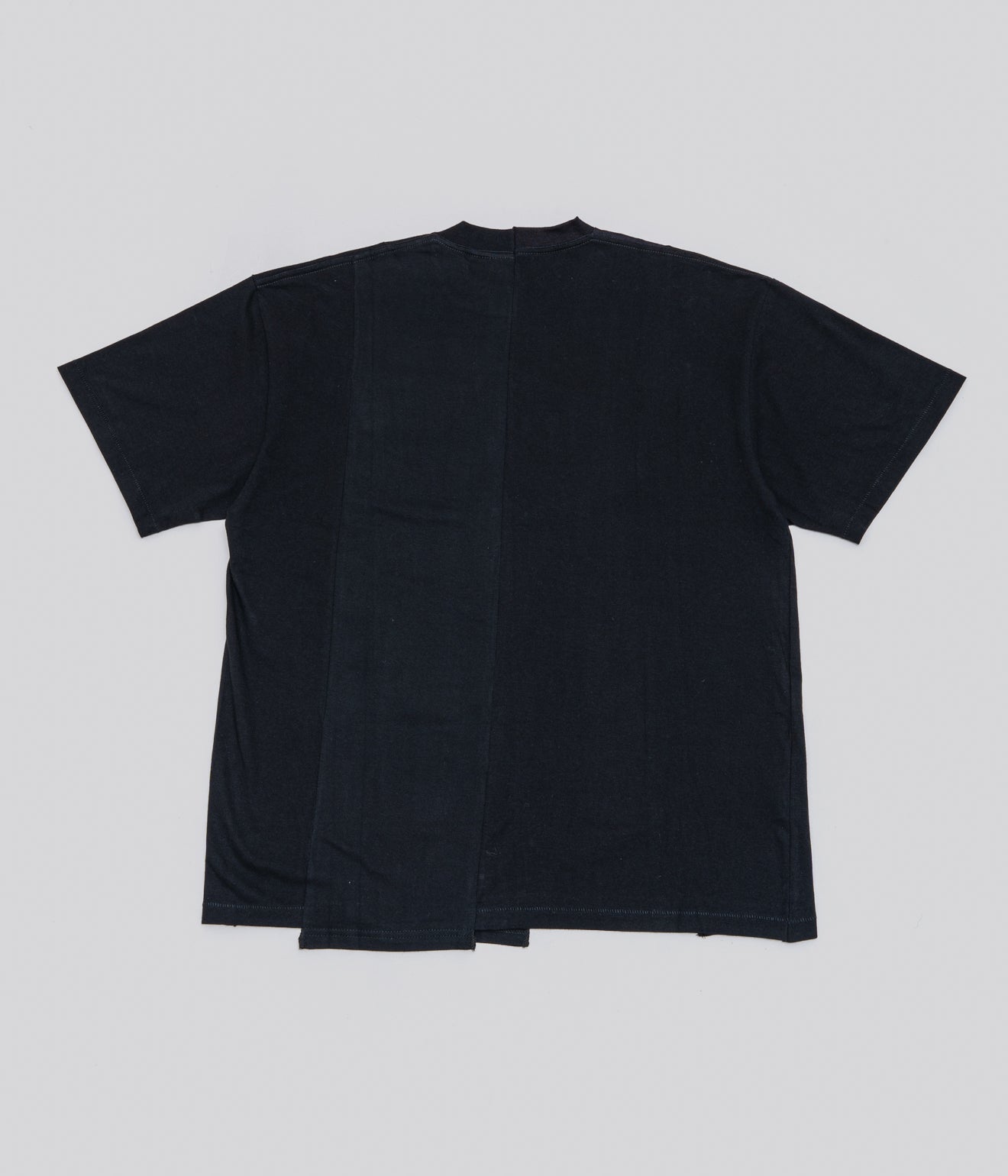 THE SALVAGES "SS23 RECONSTRUCTED T-SHIRT" Black - WEAREALLANIMALS