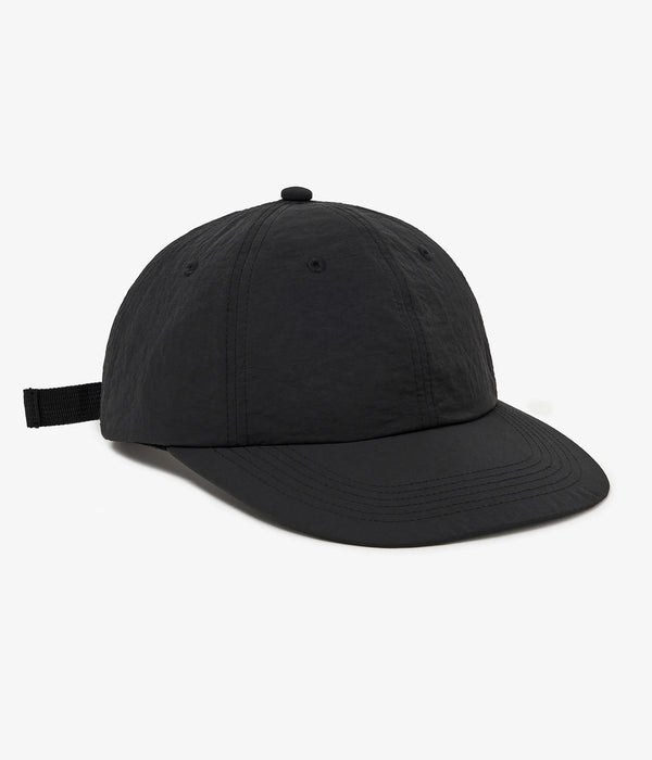 parr "6 panels spoon bill cap" Black
