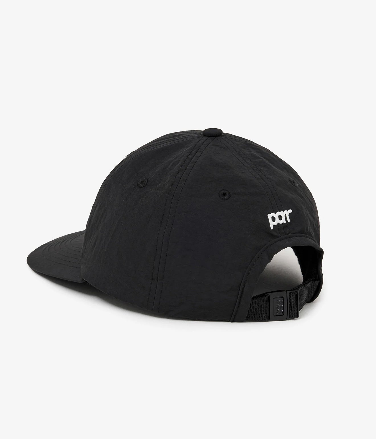 parr "6 panels spoon bill cap" Black
