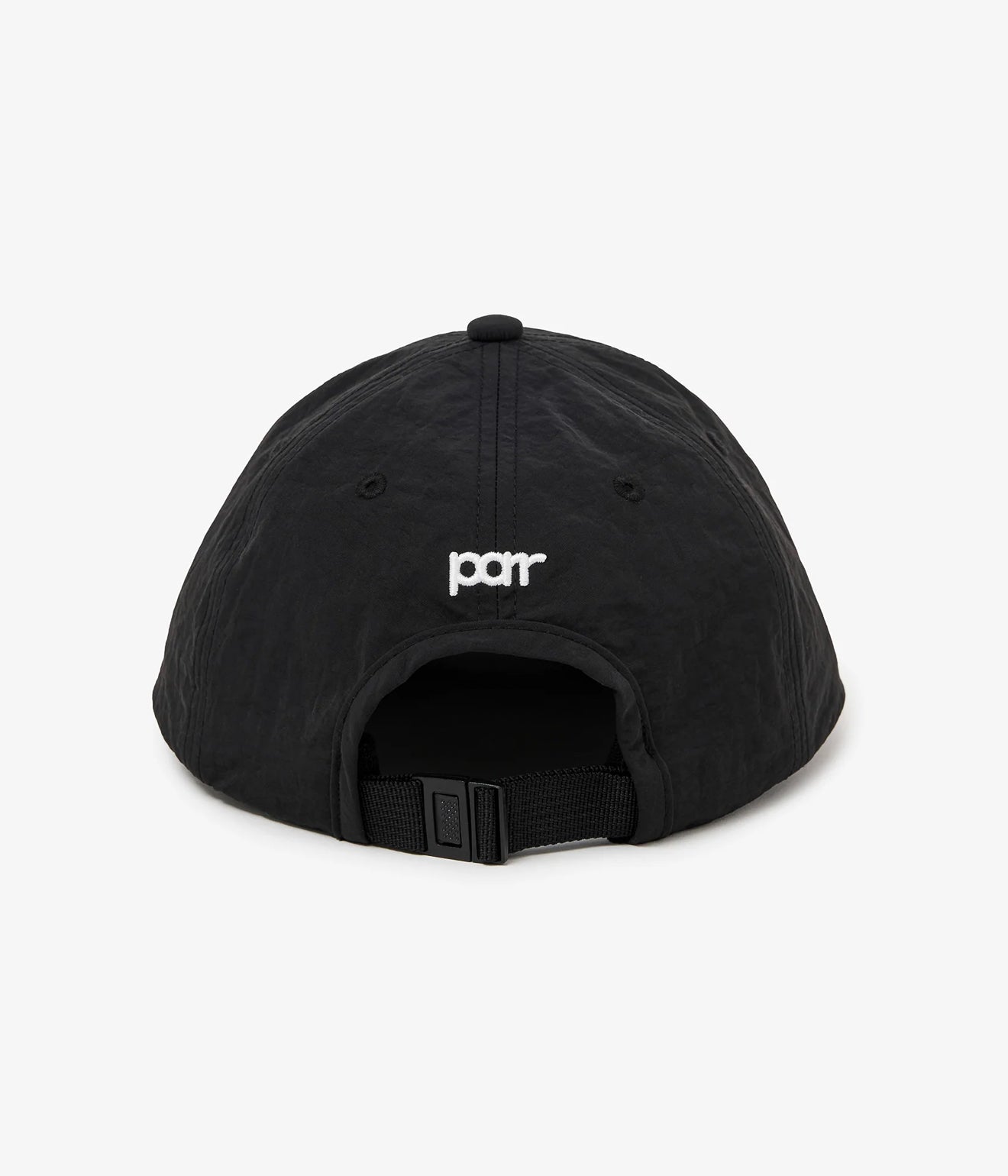 parr "6 panels spoon bill cap" Black