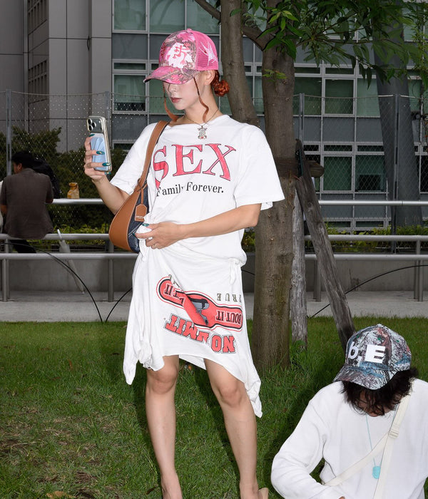 b.Eautiful "Biyu Hat" Pink Real Camo / Hot Pink