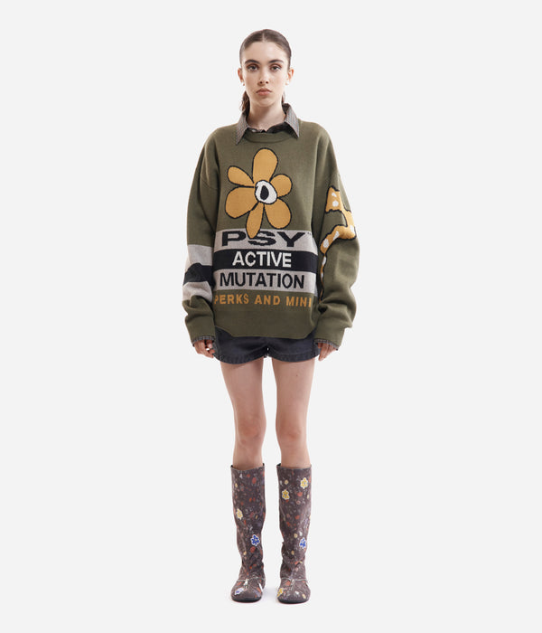 P.A.M. "WORLD MELT KNIT CREWNECK"