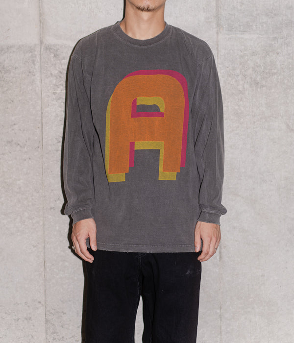 STUDIO WEAREALLANIMALS "A L/S T-SHIRT" BLACK