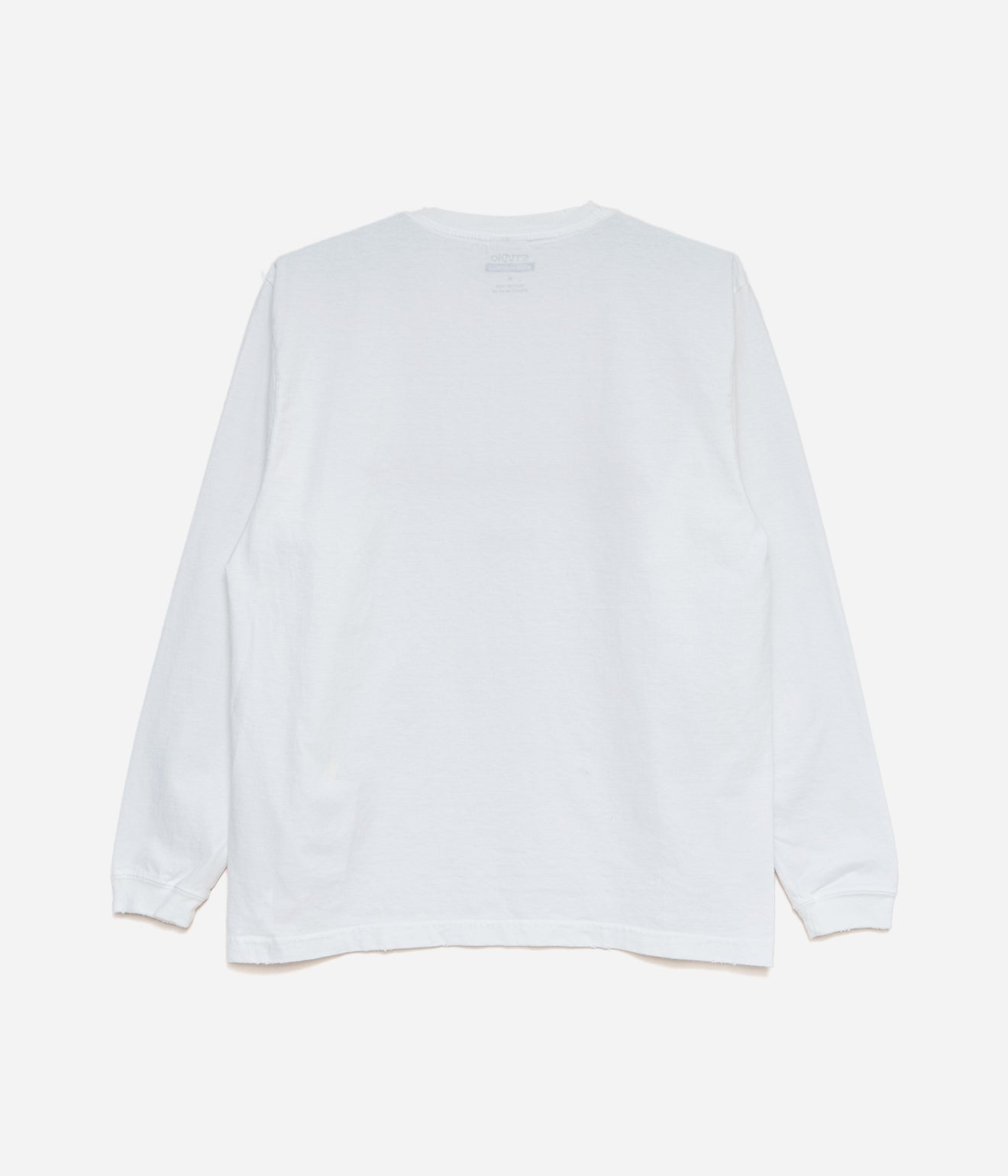 STUDIO WEAREALLANIMALS "1997 L/S T-SHIRT" WHITE