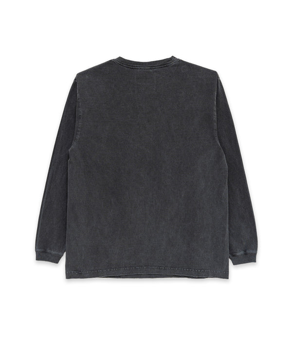 STUDIO WEAREALLANIMALS "A L/S T-SHIRT" BLACK