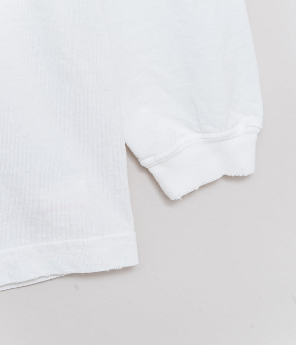 STUDIO WEAREALLANIMALS "A L/S T-SHIRT" WHITE