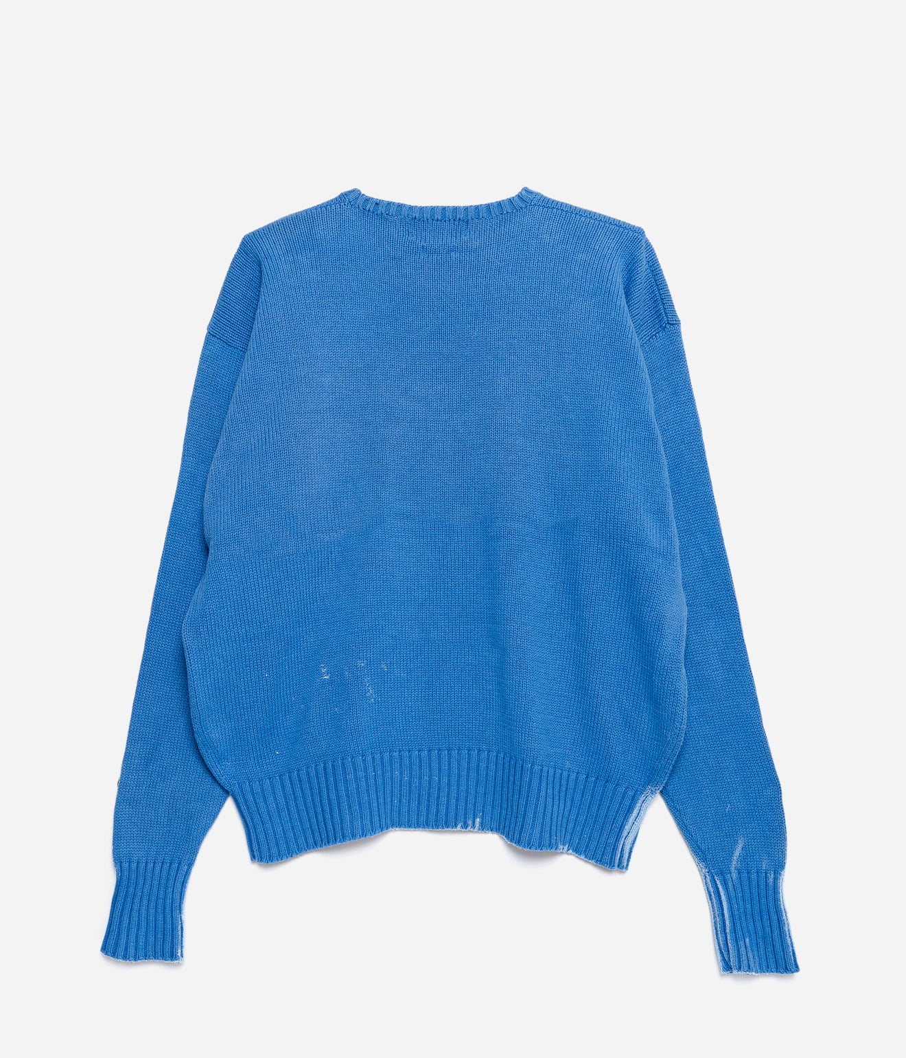 r "Tie-dye cotton sweater" Used Polo Ralph Lauren Body Blue