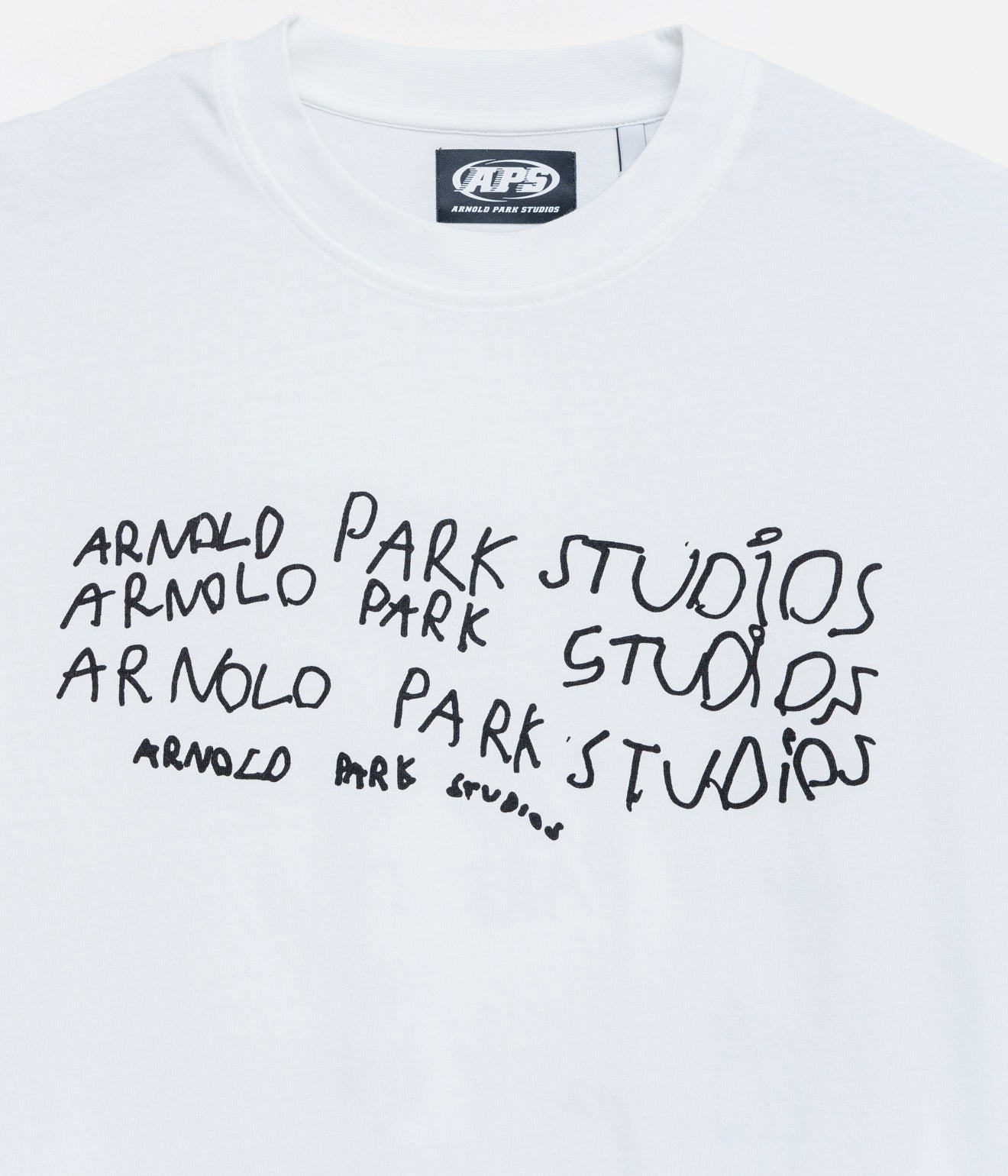 Arnold Park Studios "IMAGINARY FRIENDS SHORT SLEEVE" WHITE