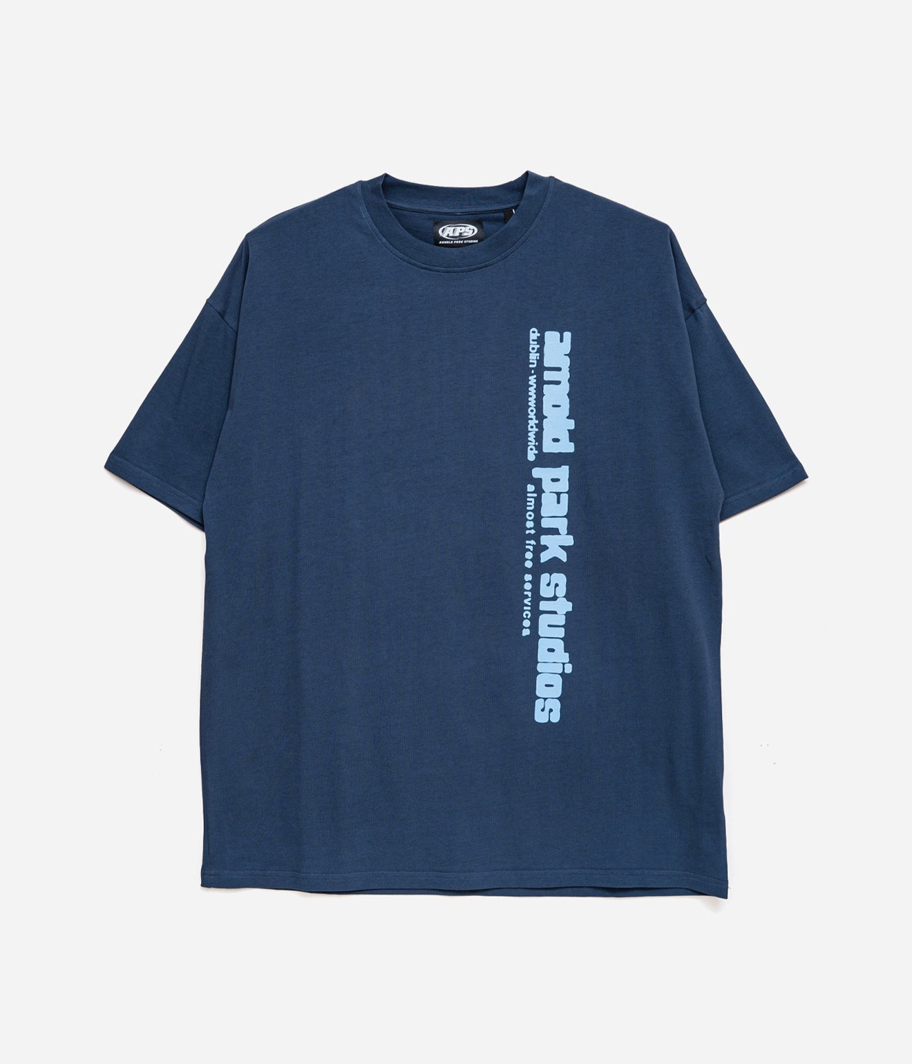 Arnold Park Studios "RAIN MAN SHORT SLEEVE" NAVY