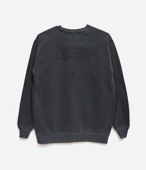 TODAY edition "VILLAGE #03 CN Sweat LS" CHARCOAL