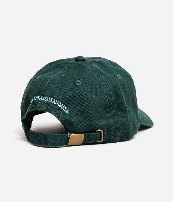 STUDIO WEAREALLANIMALS "Script Logo Cap" GREEN