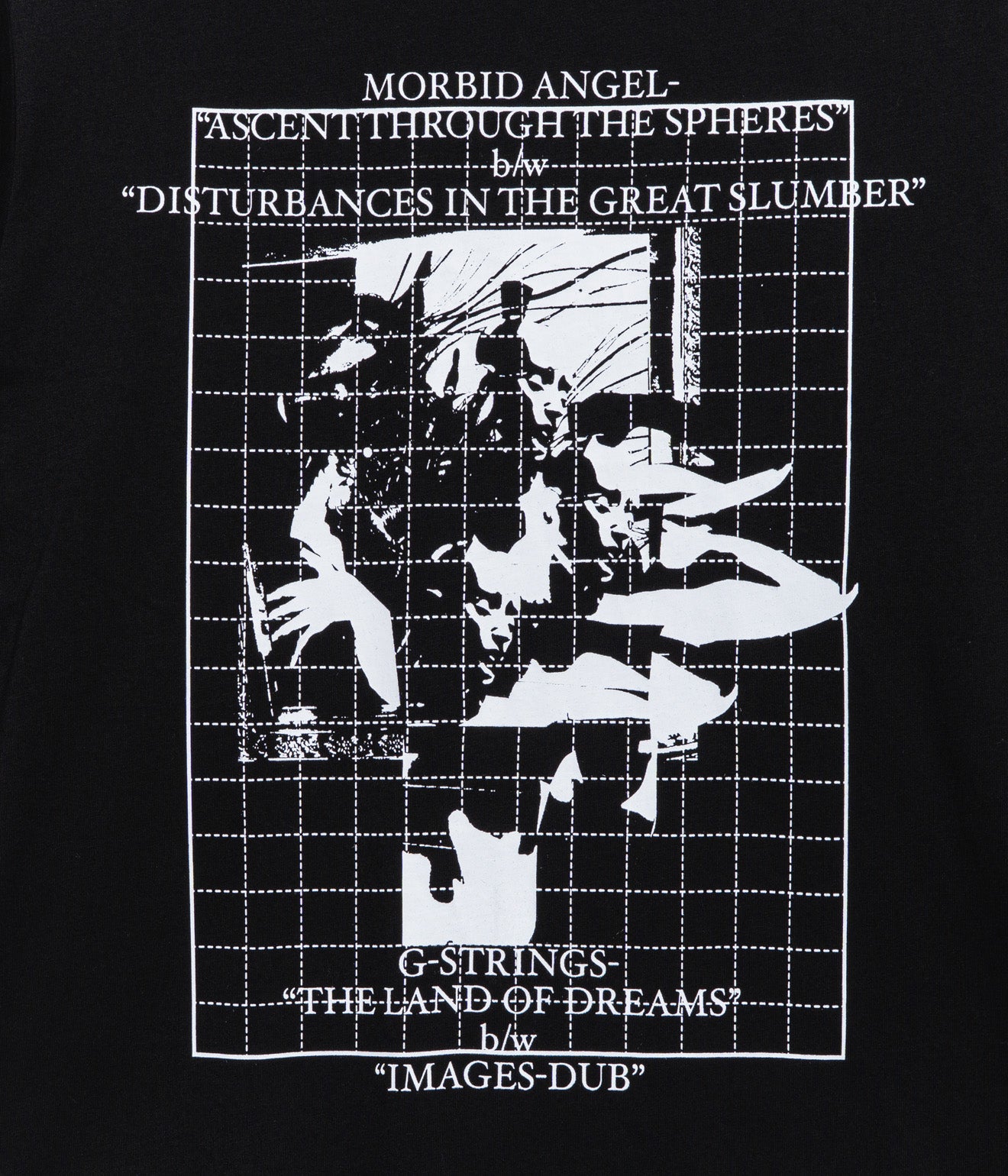 P.A.M. "GRIDS LS TEE" BLACK