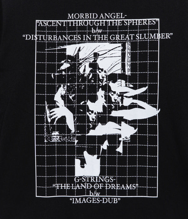 P.A.M. "GRIDS LS TEE" BLACK