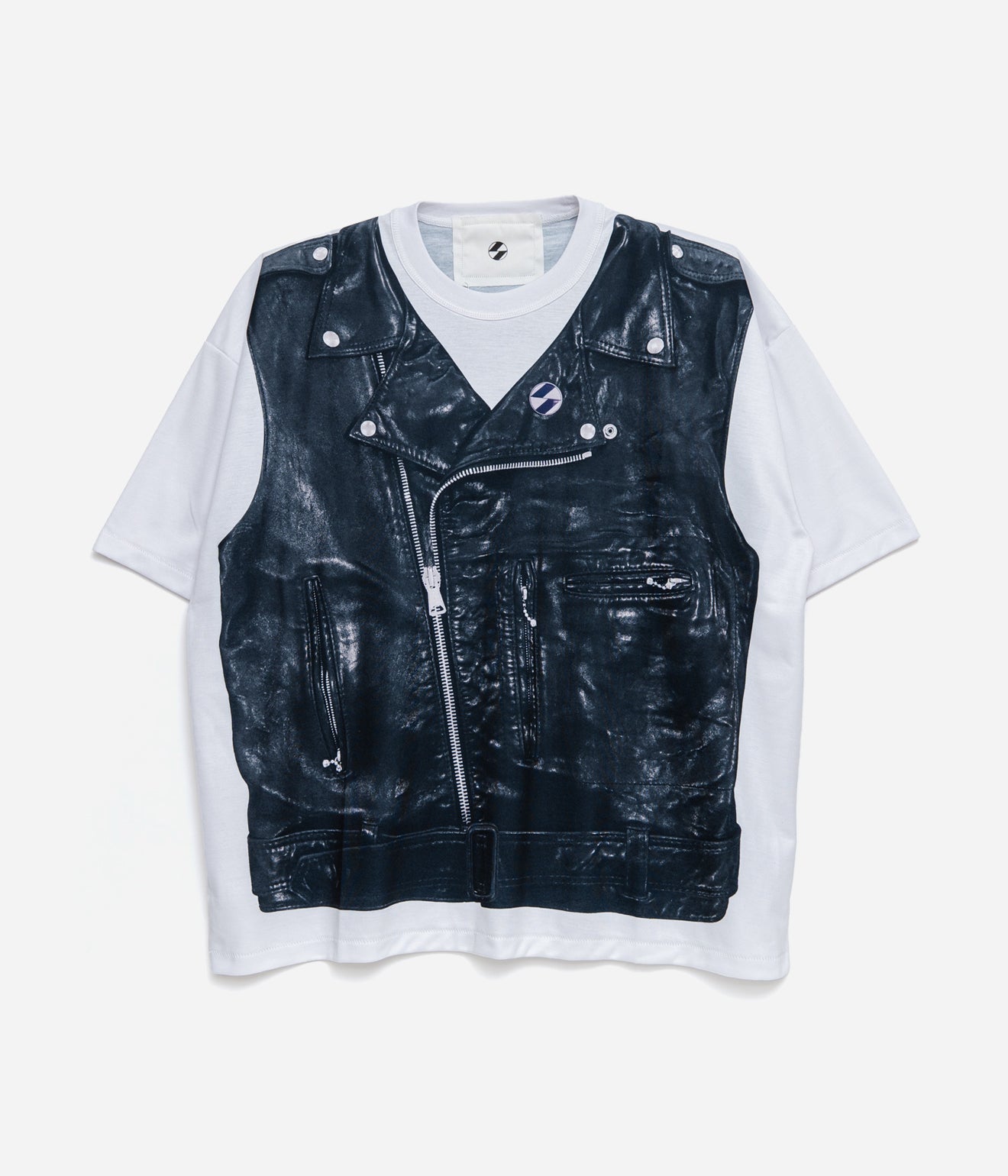 THE SALVAGES "MOTO REAL LIES OS T-SHIRT" WHITE