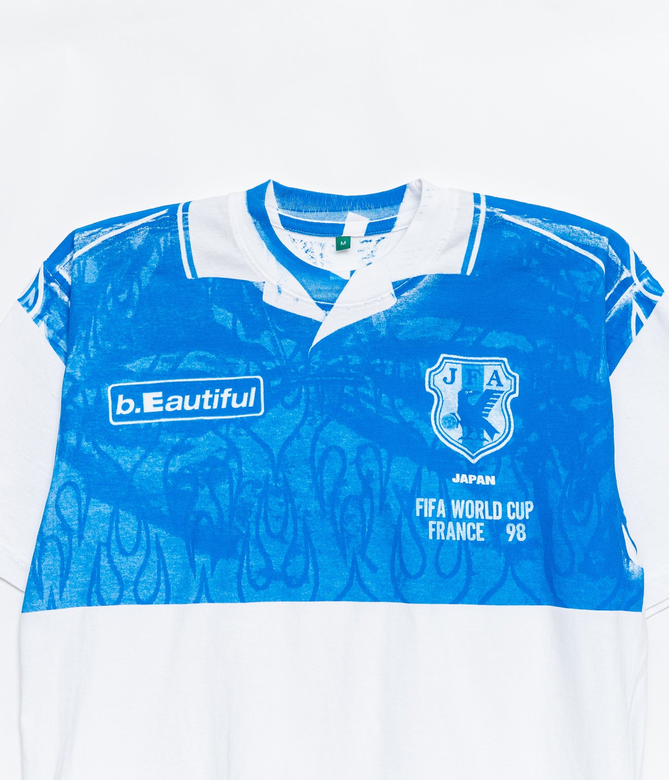 b.Eautiful "Soccer Jersey 1 T-Shirt" White