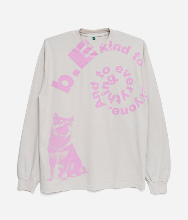 b.Eautiful "Shiba LS Shirt" Cement