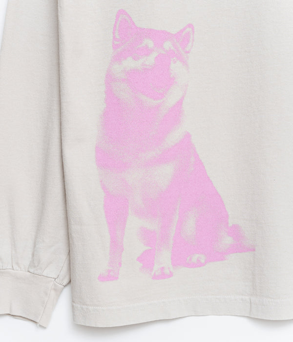b.Eautiful "Shiba LS Shirt" Cement