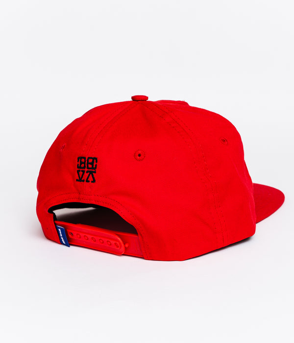 DEVÁ STATES "AW'25 Snapback Caps" Red