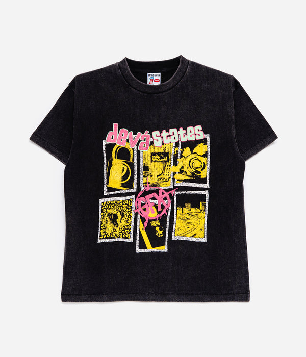 DEVÁ STATES "VICIOUS GFX T-Shirt" Black
