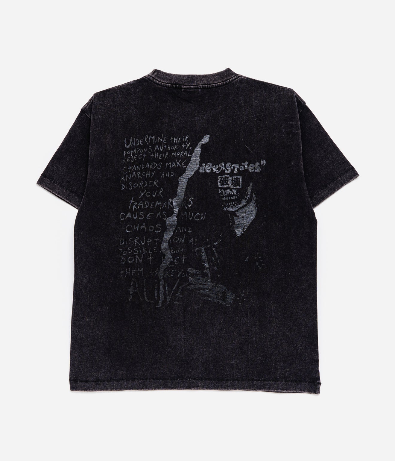 DEVÁ STATES "VICIOUS GFX T-Shirt" Black
