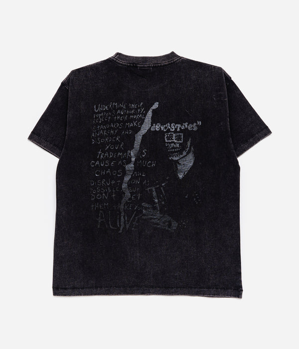 DEVÁ STATES "VICIOUS GFX T-Shirt" Black