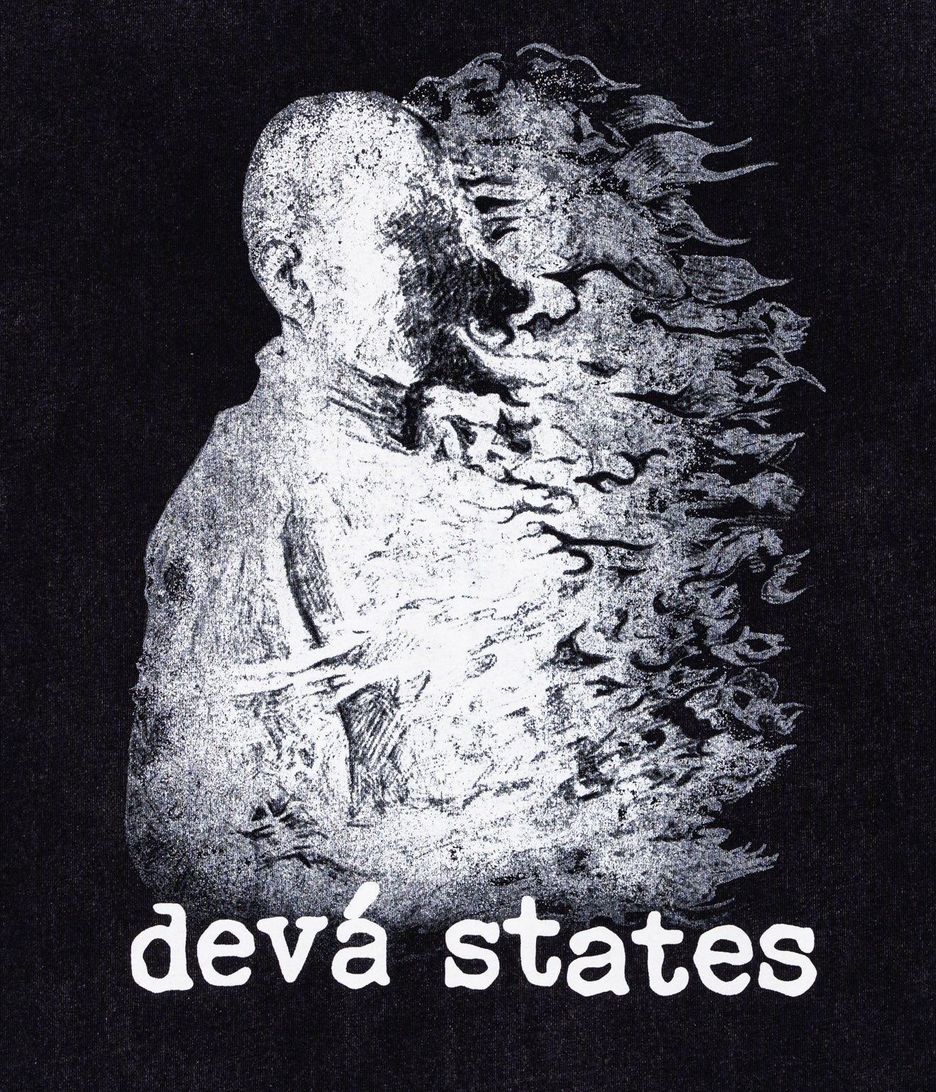 DEVÁ STATES "MARTYR L/S GFX T-Shirt" Black