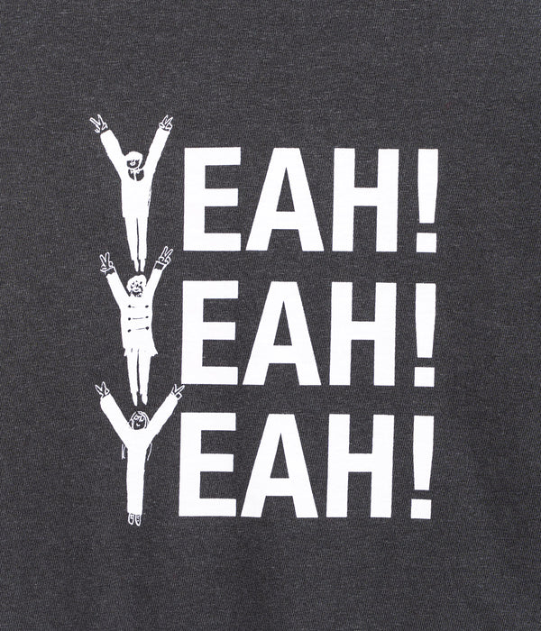 TODAY edition "YEAH LS Tee" CHARCOAL