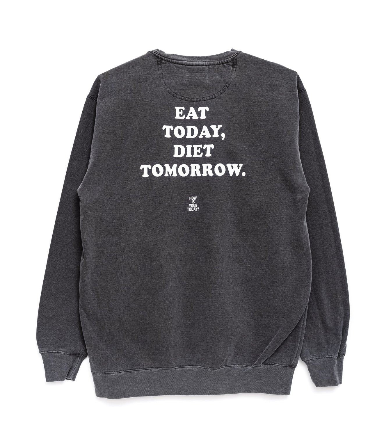TODAY edition "Meal and City #03 CN Sweat" CHARCOAL