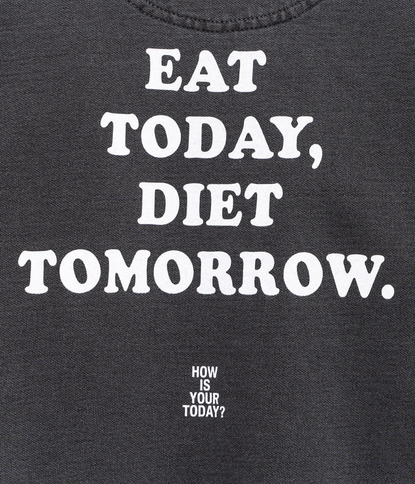 TODAY edition "Meal and City #03 CN Sweat" CHARCOAL