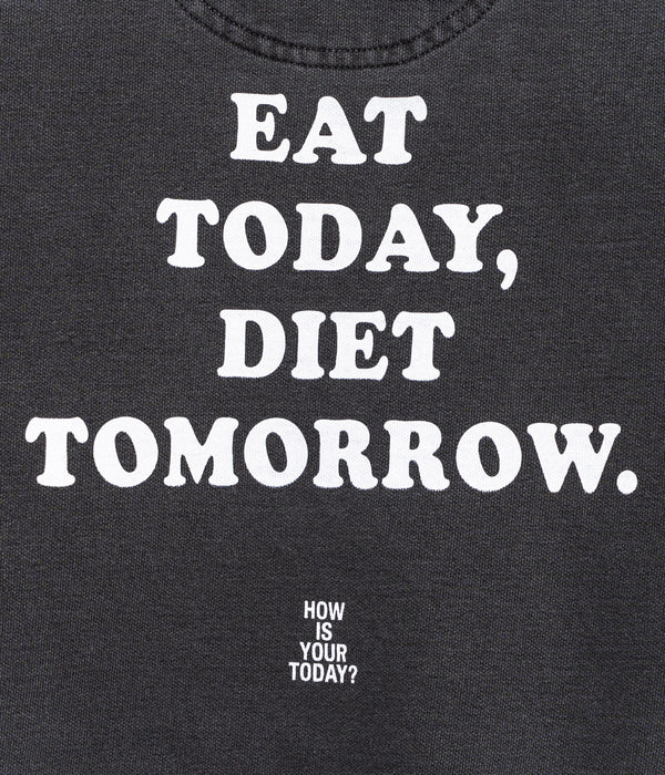 TODAY edition "Meal and City #02 CN Sweat" CHARCOAL