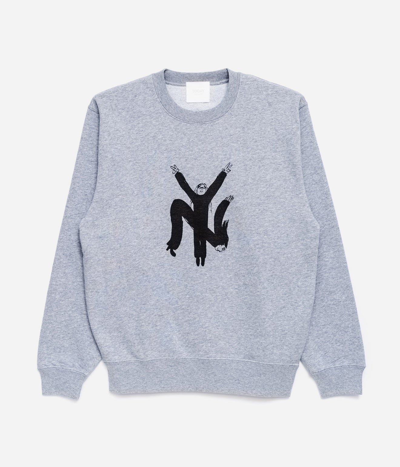 TODAY edition "NY CN Pile Sweat" GRAY