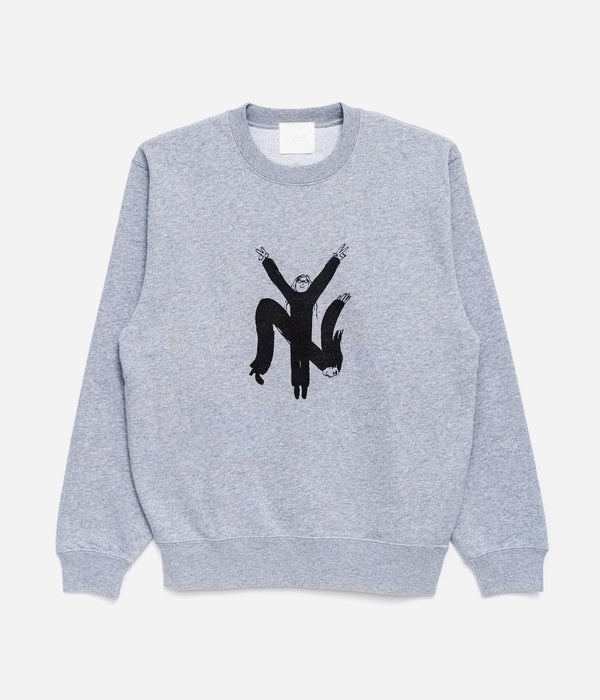 TODAY edition "NY CN Pile Sweat" GRAY