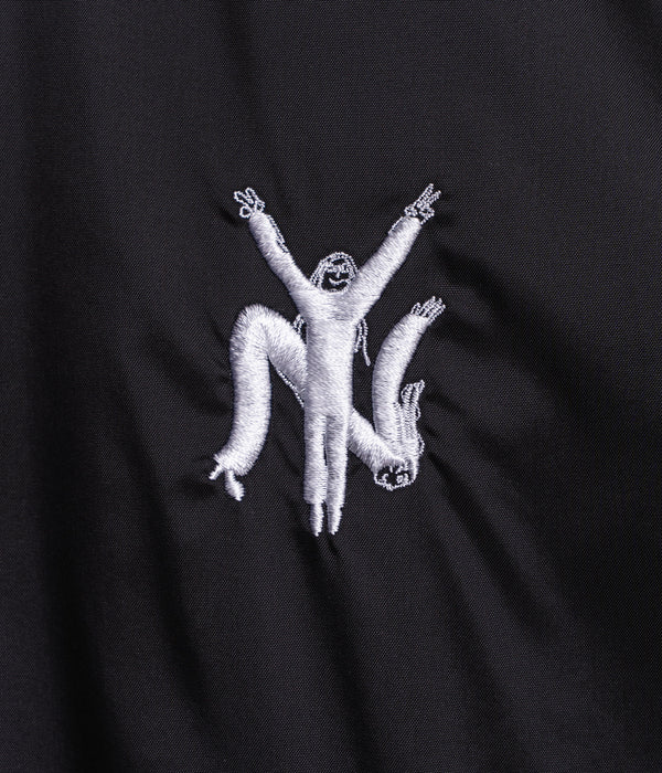 TODAY edition "NY Coach Jacket" BLACK