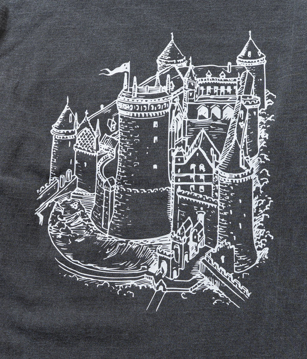 STUDIO ANIMALS “Dreamland” L/S T-Shirt Faded Black