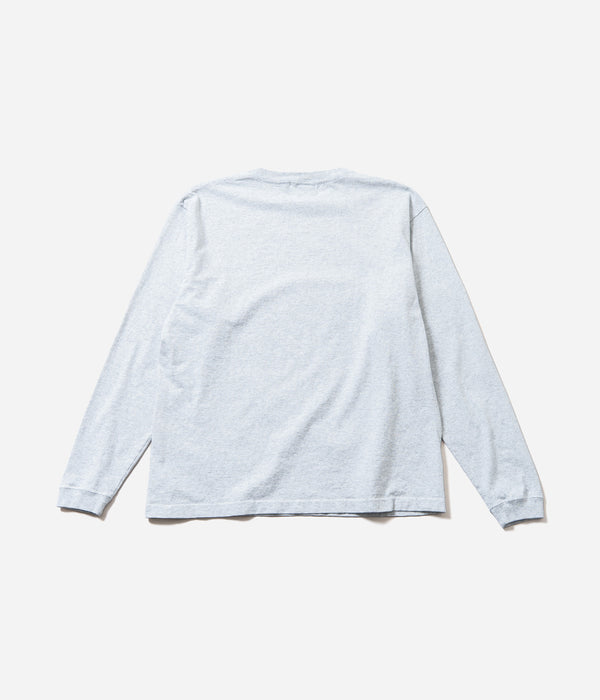 STUDIO ANIMALS “This Is Not” L/S T-Shirt Ash