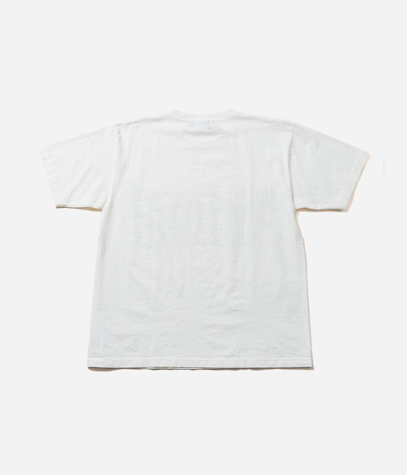 STUDIO ANIMALS “Animals Letter” T-Shirt Solid Print Natural