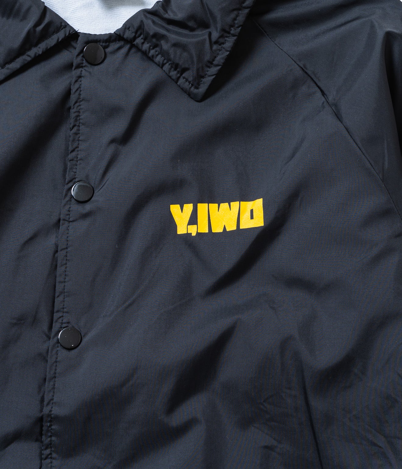 Y,IWO "Big Boy Club Coaches Jacket" Black/Gold