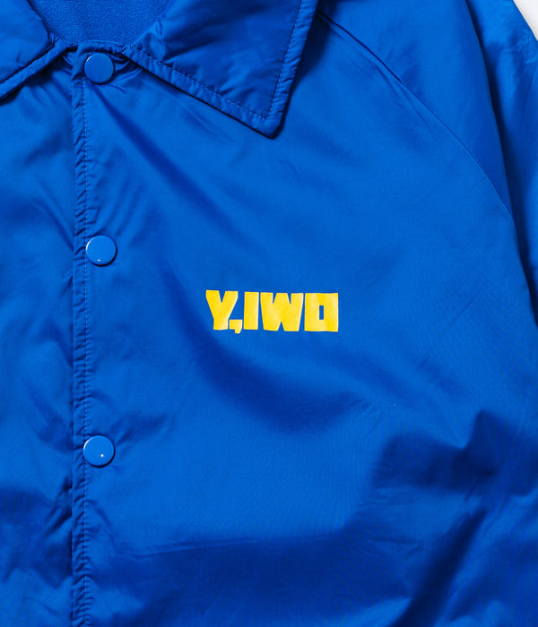 Y,IWO "Big Boy Club Coaches Jacket" Blue/Gold