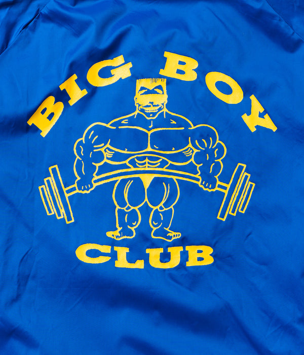 Y,IWO "Big Boy Club Coaches Jacket" Blue/Gold