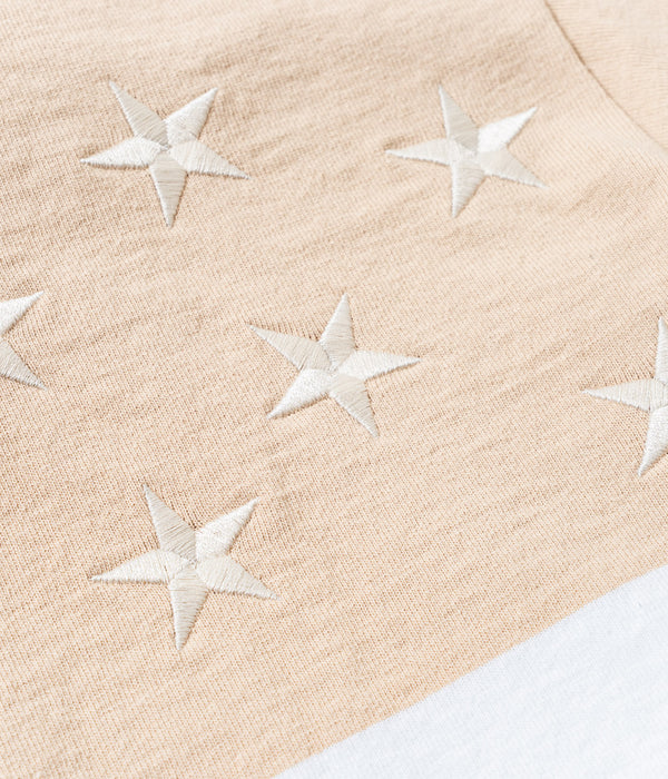 BARBARIAN × STUDIO ANIMALS "stars and stripes" Light Weight Rugby Shirt