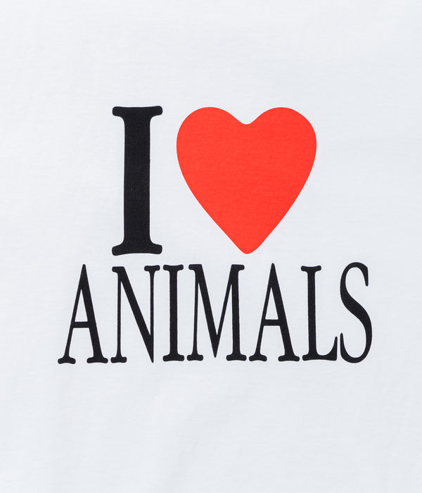STUDIO ANIMALS “LOVE” T-Shirt White