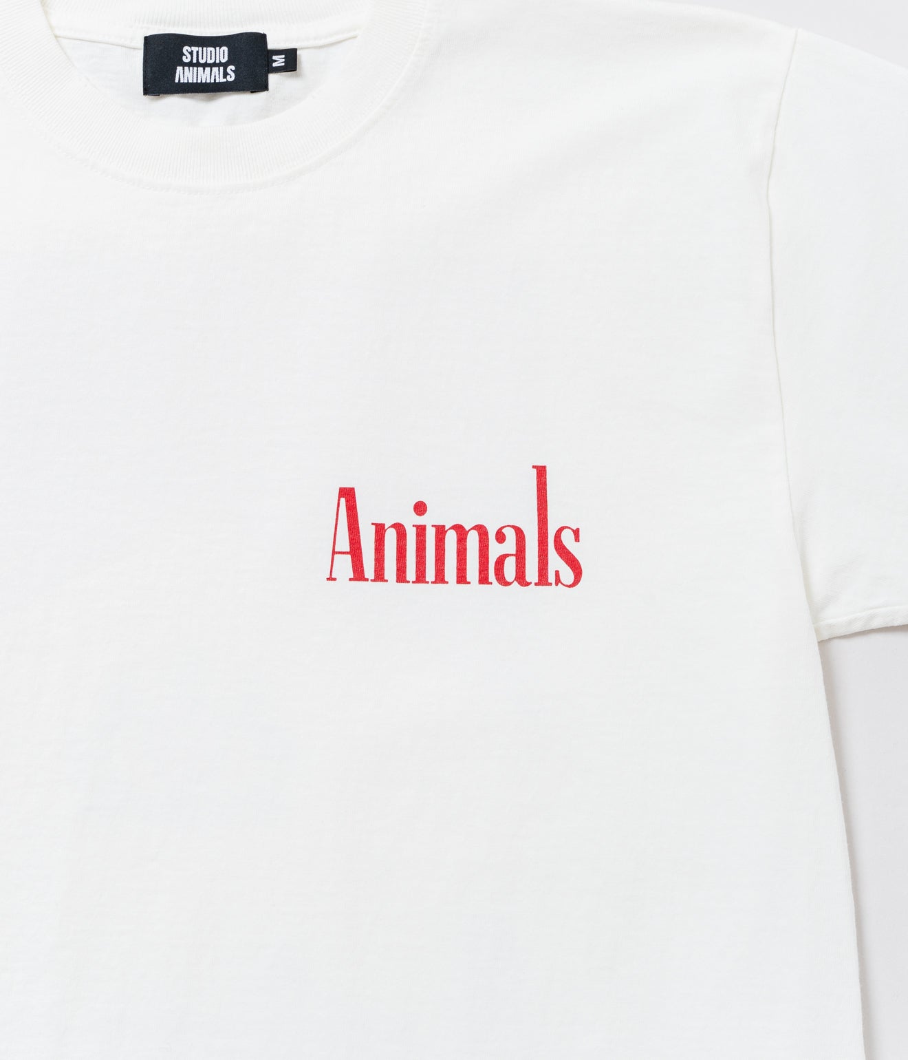 STUDIO ANIMALS “Smoking” T-Shirt Natural