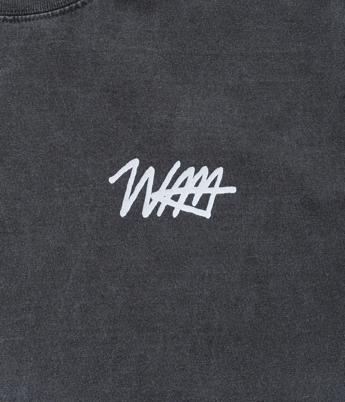 STUDIO ANIMALS “Script Logo” T-Shirt Faded Black