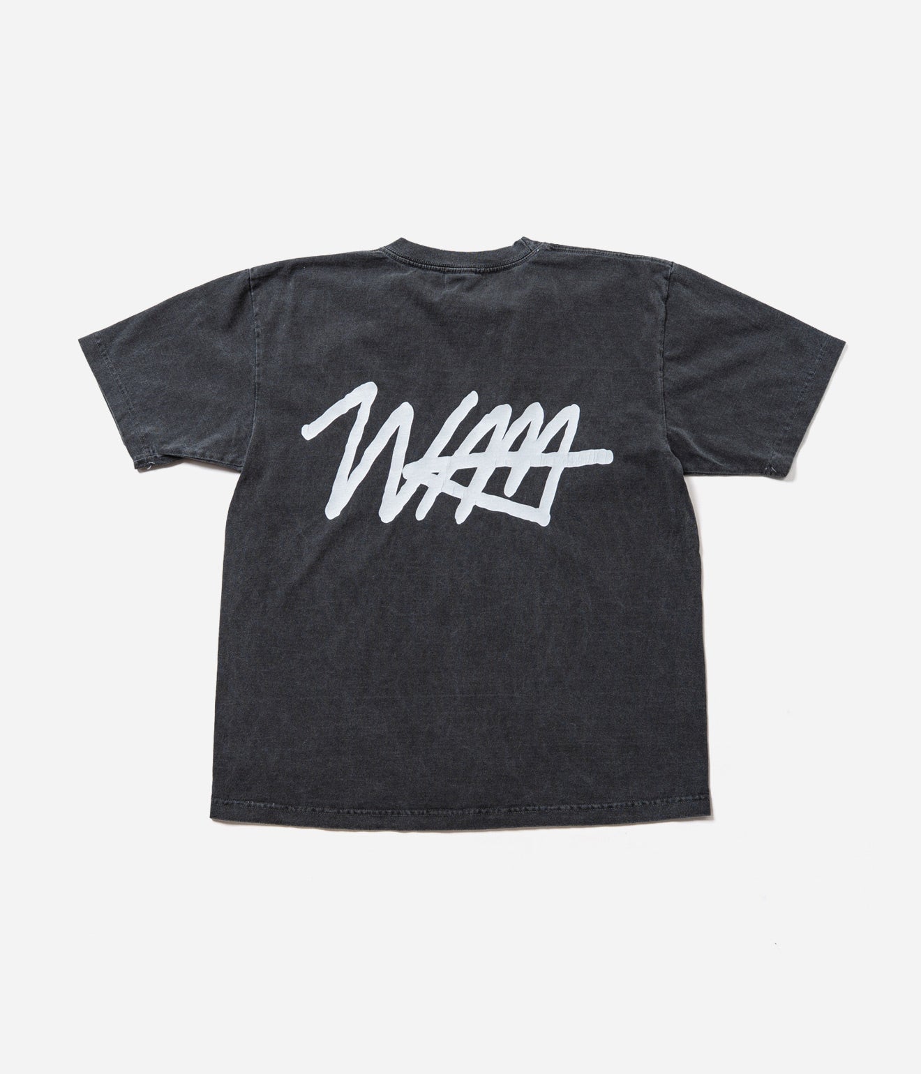 STUDIO ANIMALS “Script Logo” T-Shirt Faded Black