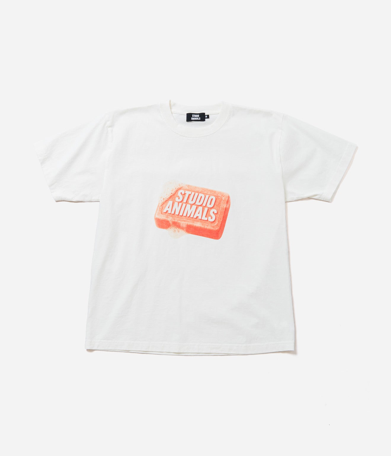 STUDIO ANIMALS “Soap” T-Shirt Natural