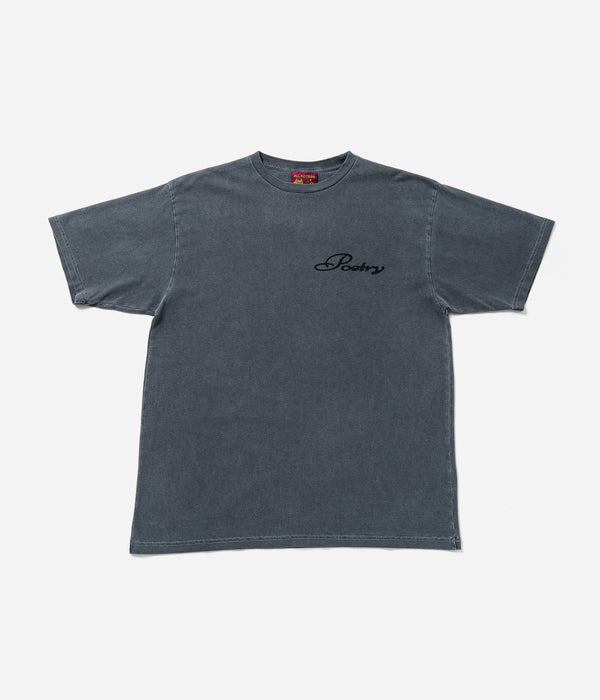 Public Possession "Poetry" T-Shirt Dark Grey