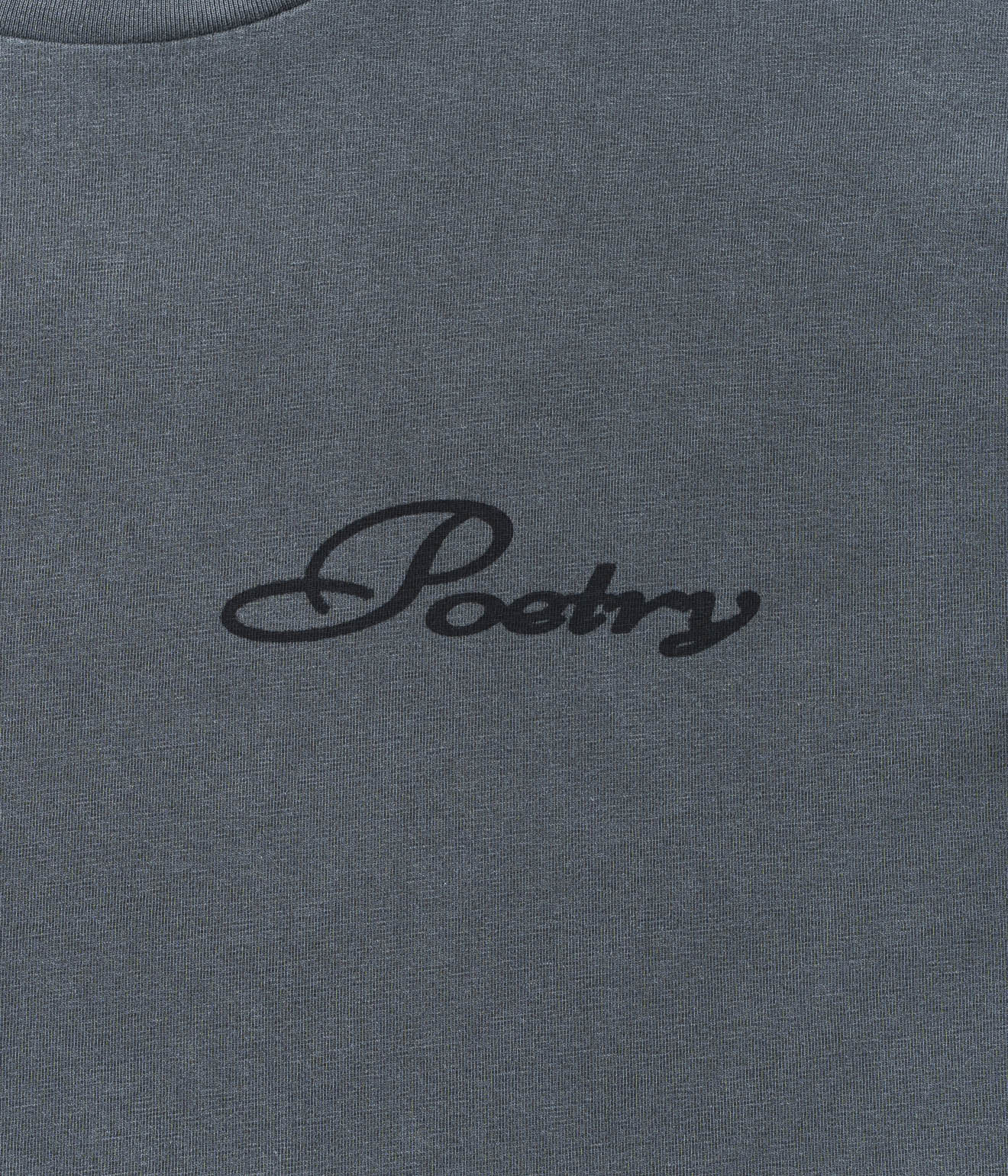 Public Possession "Poetry" T-Shirt Dark Grey