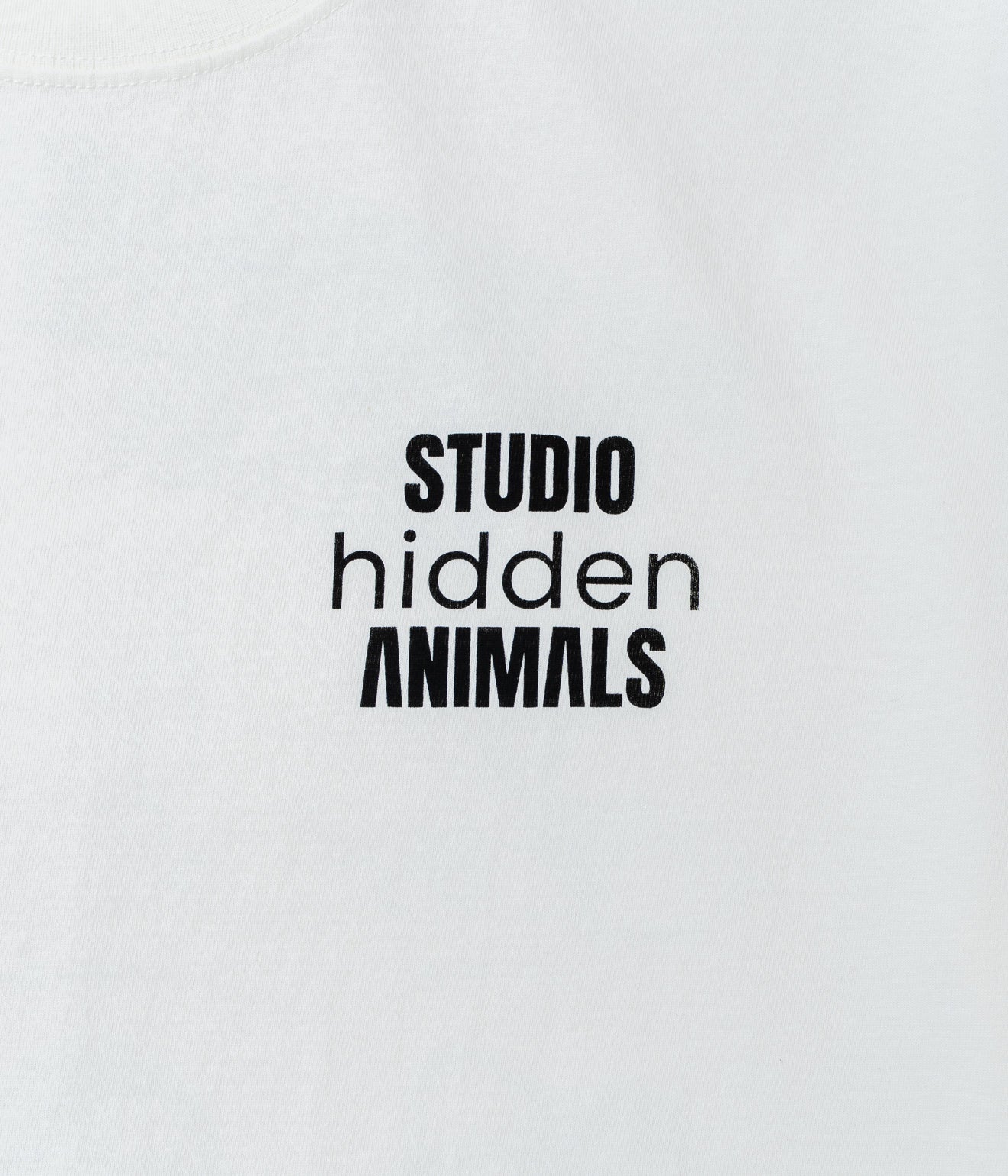 STUDIO ANIMALS × Studio-hidden “HOW TO MAKE” S/S T-Shirt Natural