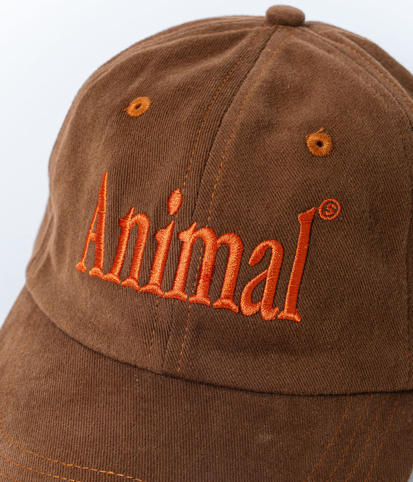 STUDIO ANIMALS “Animals Letter” Cap Chocolate